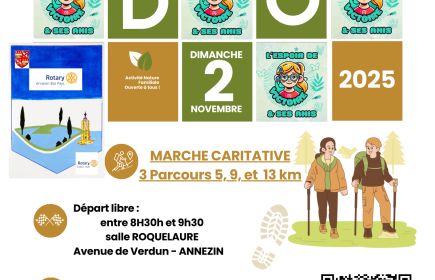 3 PARCOURS 5 - 9 -13 km